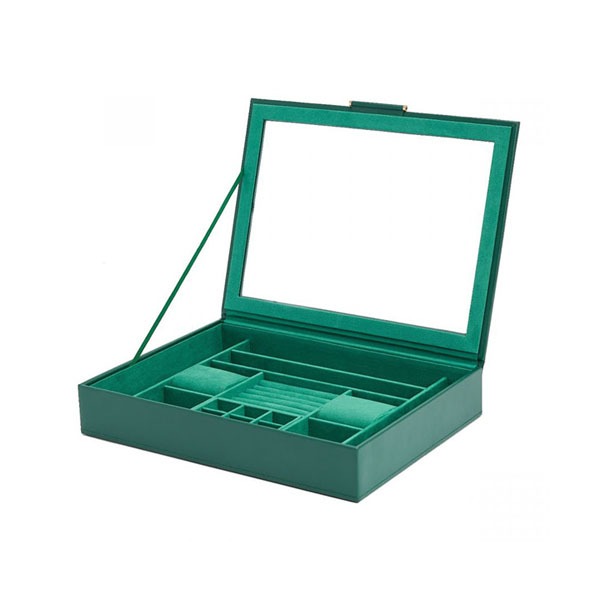 소피아 / 쥬얼리보관함Sophia Jewelry Box w/ Window Forest Green 392412ㅣ울프 워치와인더